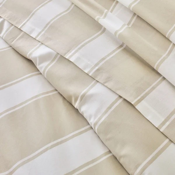 Linge de lit Transat en coton imprimé , beige