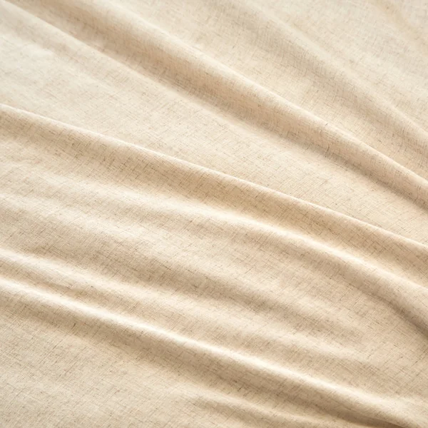 Linge de lit uni en bambou et en lin**, naturel
