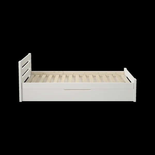 Lit coffre enfant bois massif Thib