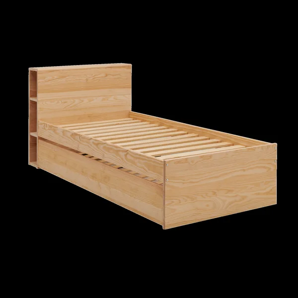 Lit gigogne bois massif Sebastian - Bois
