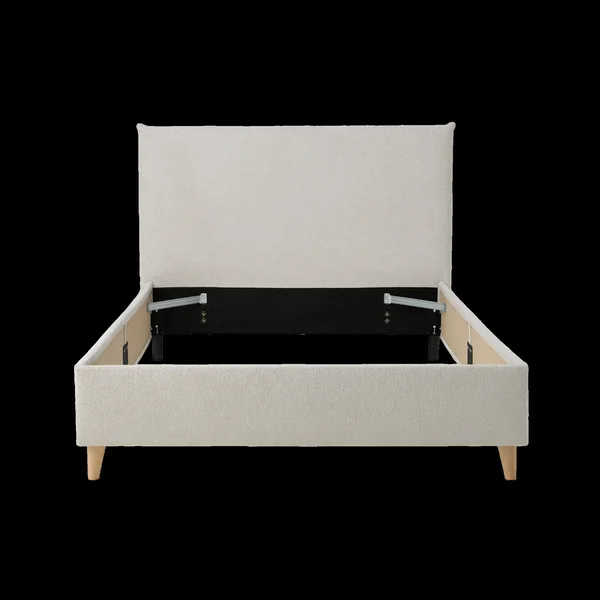 Lit tissu Paulin - Beige - 160 x 200 cm