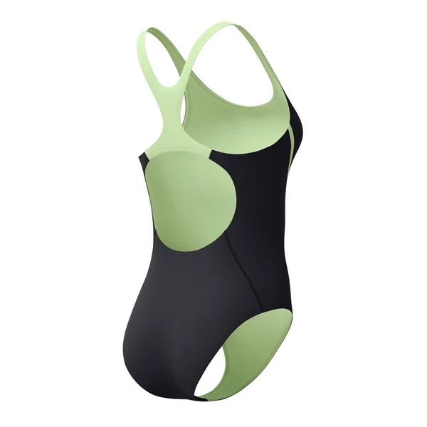 Maillot de bain 1 pièce Medalist Splice Speedo®, noir / vert