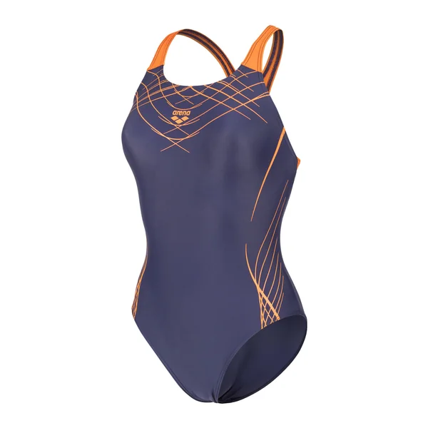 Maillot de bain 1 pièce Proposal Arena®, marine / orange