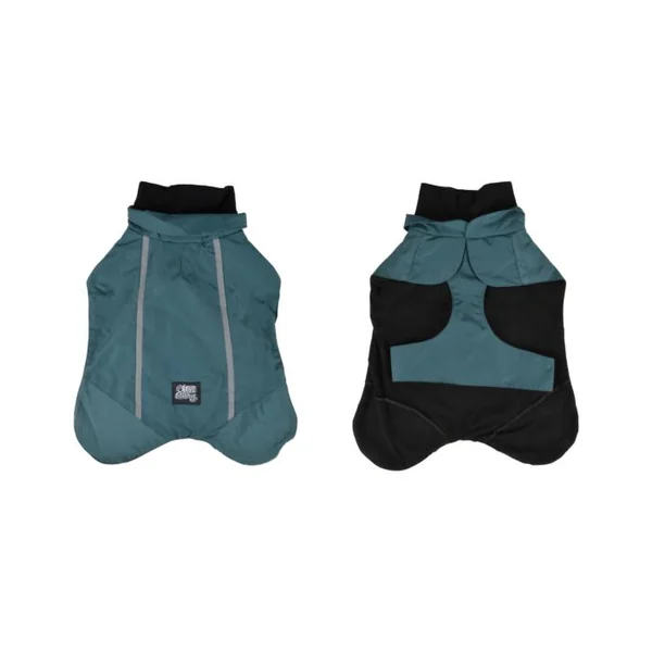 MANTEAU IMPERMEABLE RAINCOAT POLAIRE TAILLE S 30CM EMERAUDE