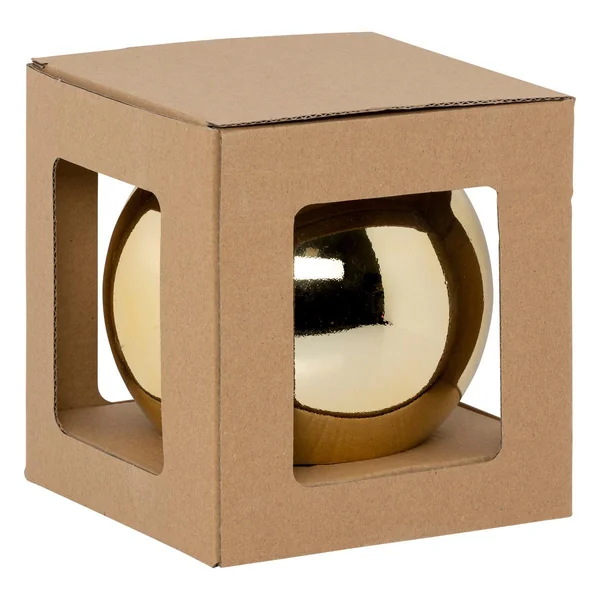 MAXI BOULE DE NOEL OR 15CM