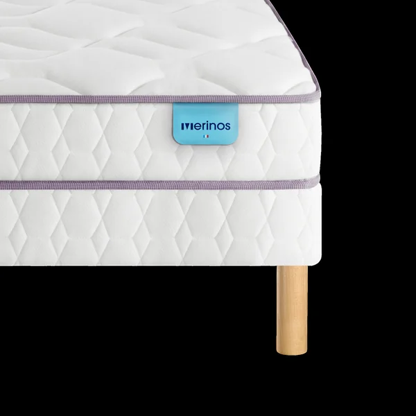 MERINOS Ensemble sommier et matelas Happy Lit - 80 x 200 cm