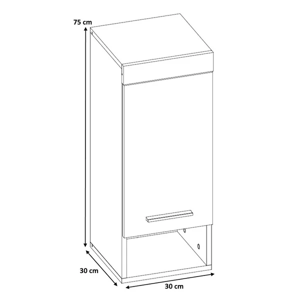 Meuble haut de salle de bain contemporain Cooper