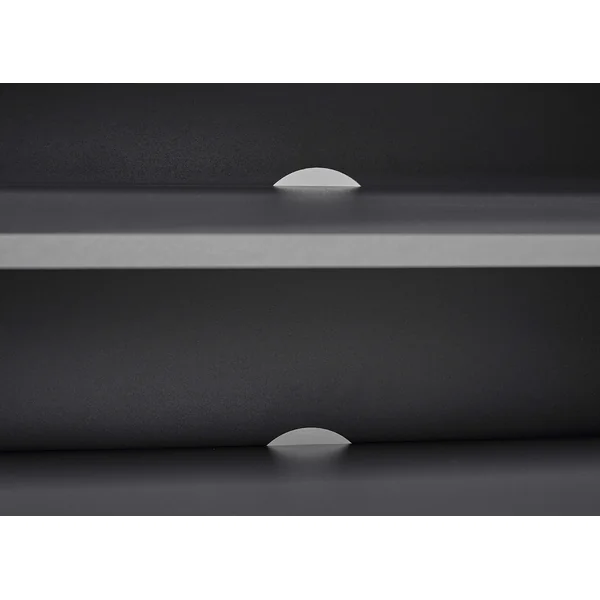 Meuble TV contemporain 180 cm gris Rodrigo