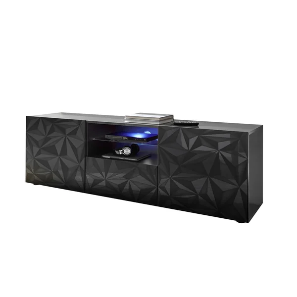 Meuble TV design 181 cm laqué Andreasse