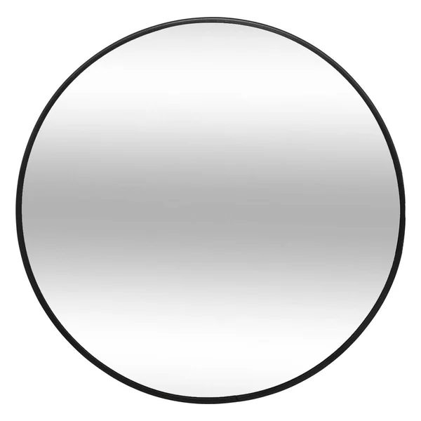 MIROIR METAL ALICE NOIR D.38CM
