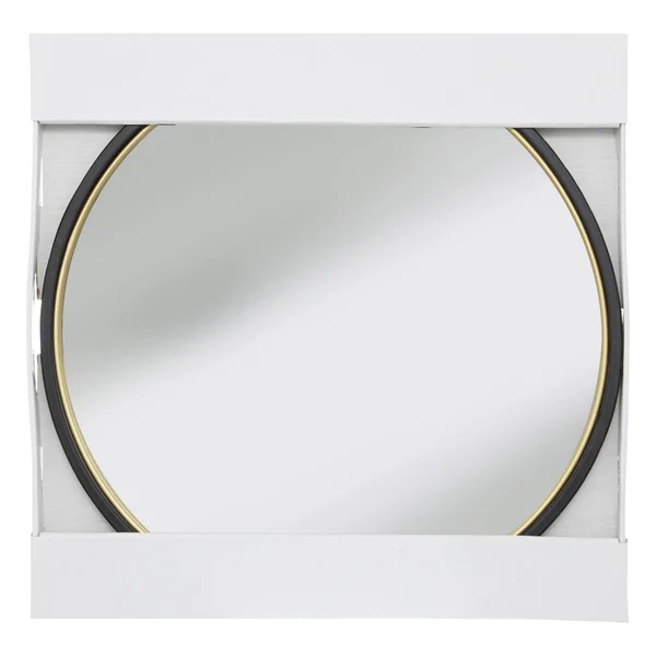 MIROIR METAL ROND JUSTIN D.48CM