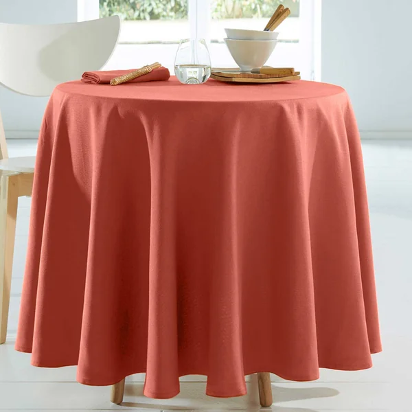 Nappe infroissable, terracotta