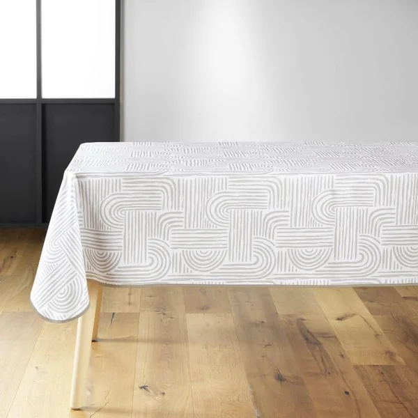 NAPPE RECTANGLE 150X240CM PANDORE NATUREL