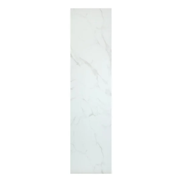 PANNEAU BANO MARBRE BLANC 240X60CM