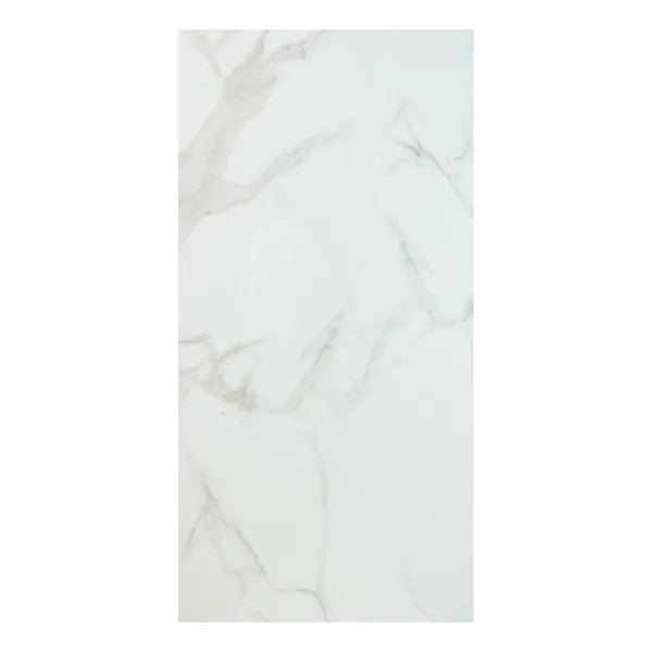 PANNEAU BANO MARBRE BLANC 90X45CM X4 PIECES