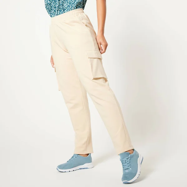 Pantalon jogging battle, sable