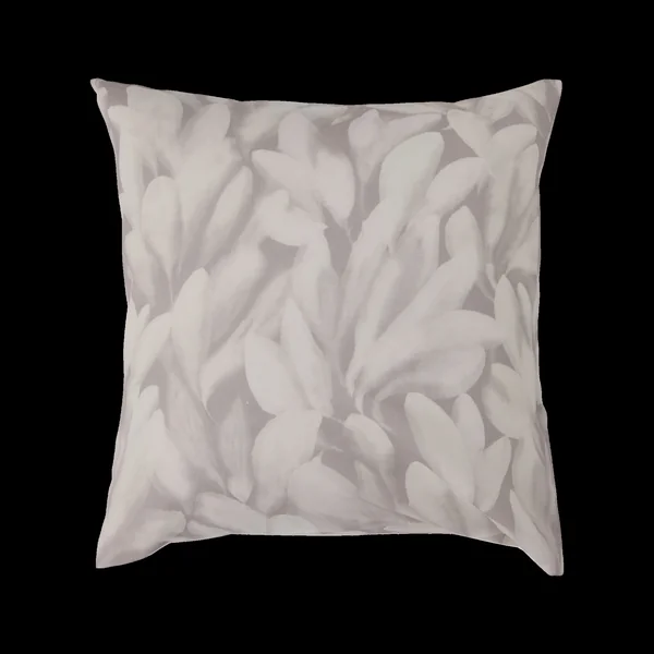 Parure de lit coton lin Plantain - Gris souris/Ecru - 240 x 220 cm