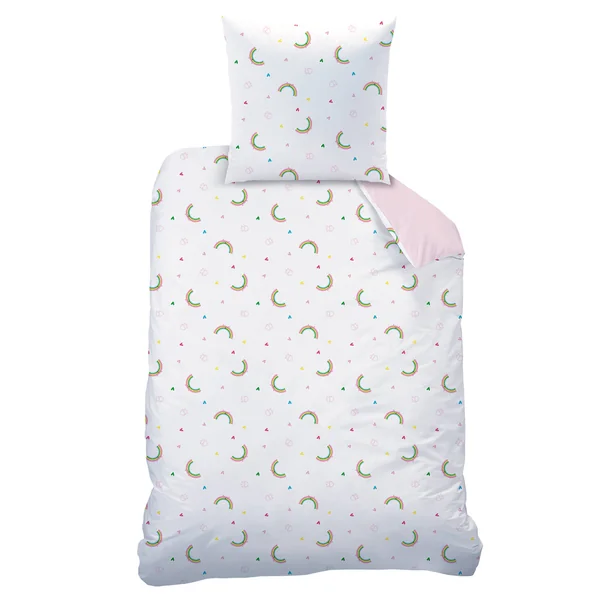 Parure de lit Gabby et la Maison magique® coton, rose / blanc