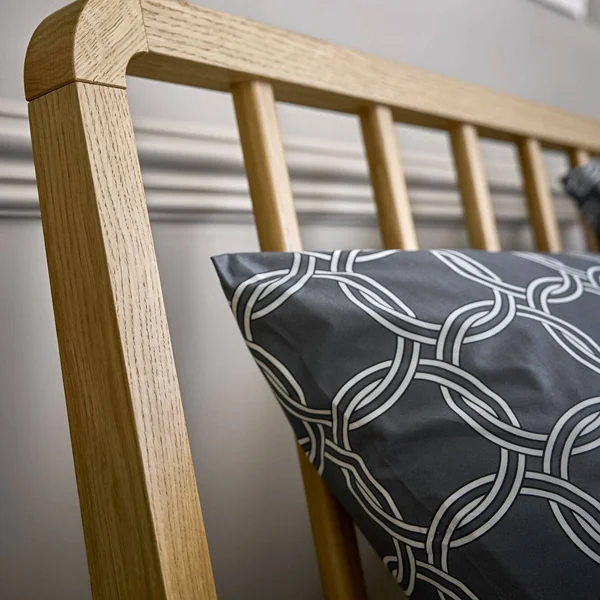 Parure de lit percale Néo Rétro - Anthracite - 260 x 240 cm