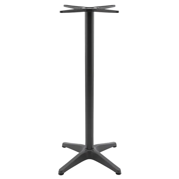 Pied de table d'extérieur en métal anthracite H 108 cm Magnus