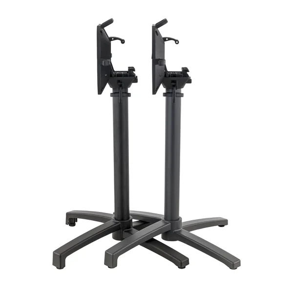 Pied de table pliable d'extérieur en aluminium Martina