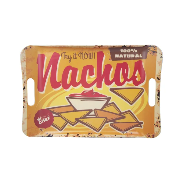PLATEAU MELAMINE VINTAGE NACHOS 41X28CM
