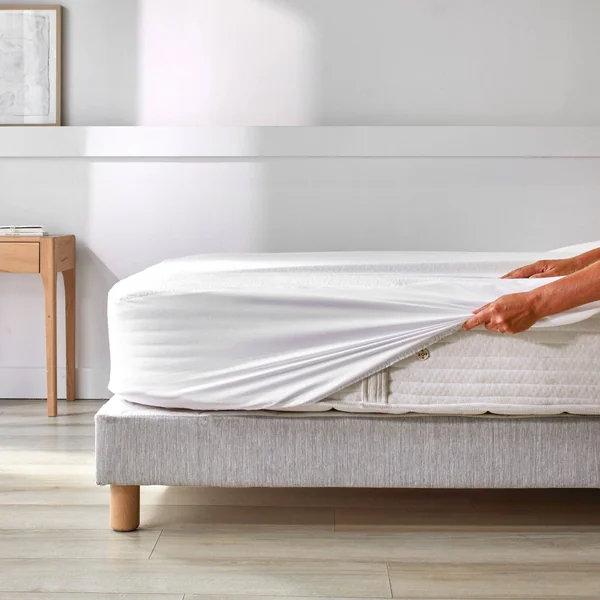 Protège matelas imperméable bonnet 30 cm Fernand - 80 x 200 cm