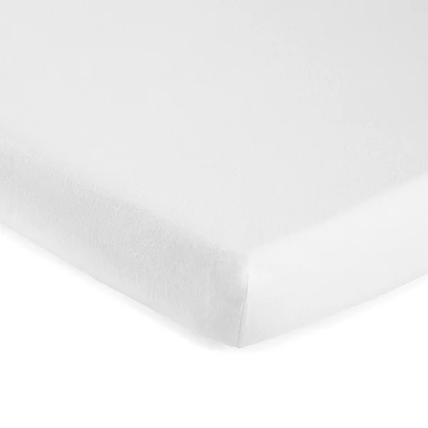Protège matelas lavable 95° molleton housse 25 cm Nuit des Vosges, blanc
