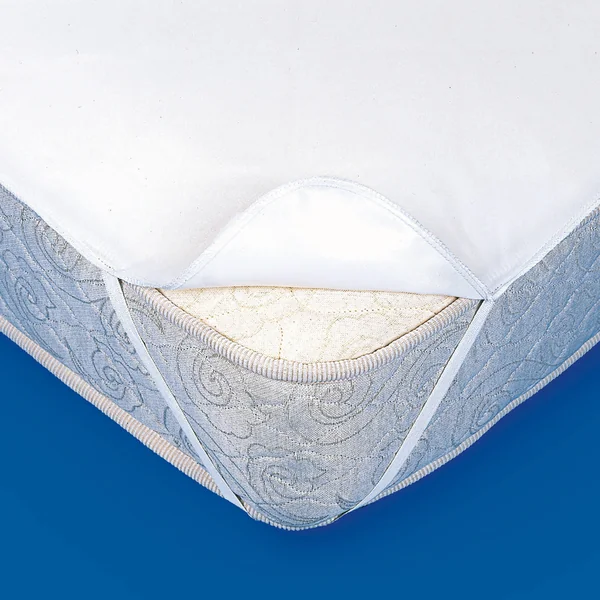 Protège matelas lavable 95° molleton plateau, blanc