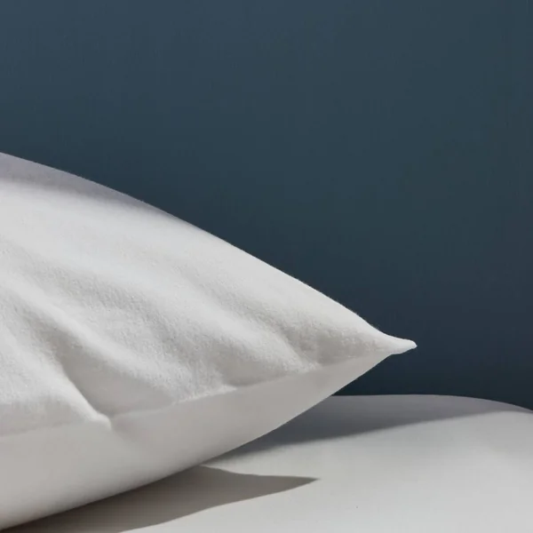Protège oreiller molleton coton biologique Isidore - 50 x 70 cm