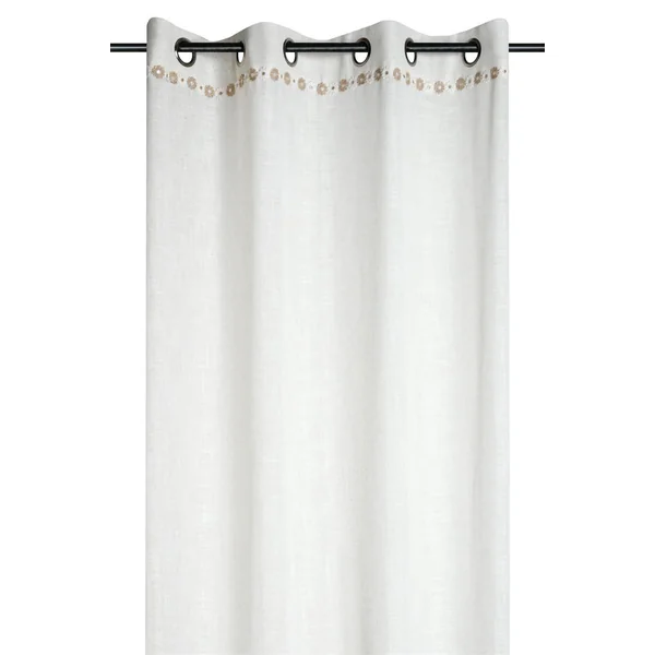 RIDEAU CAMILLE NATUREL 140X260CM