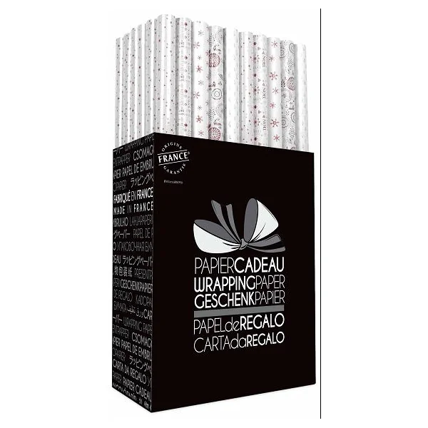 ROULEAU PAPIER CADEAUX BASIC NOEL 2M