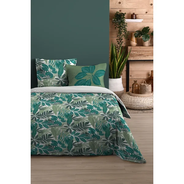 SATIPO HOUSSE COUETTE 240X220CM ET 2 TAIES 63X63CM