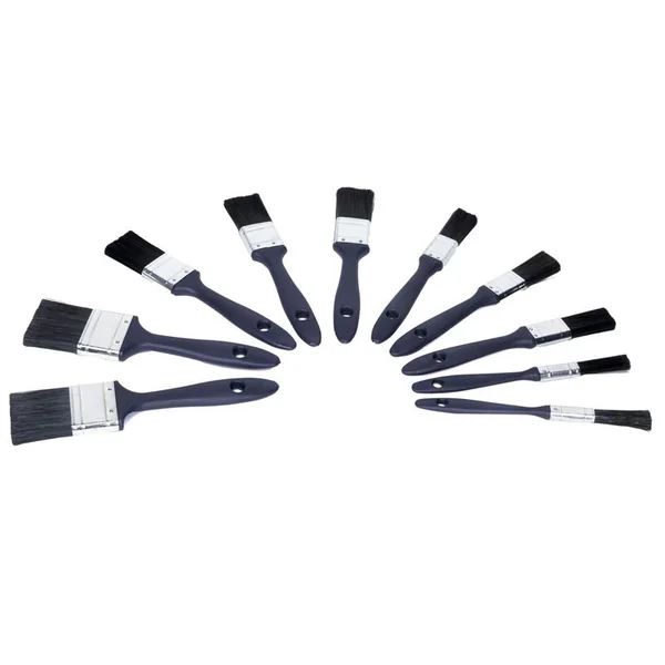 Set de 10 pinceaux plats