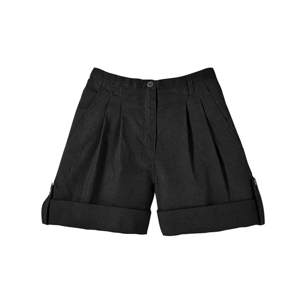 Short bermuda longueur réglable, noir