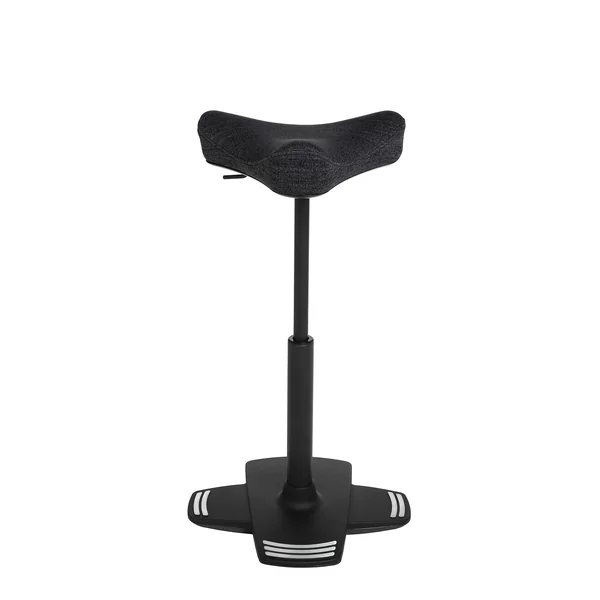 Siège d'atelier assis-debout ergonomique en tissu Worky