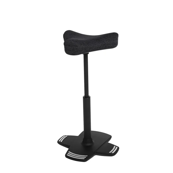 Siège d'atelier assis-debout ergonomique en tissu Worky