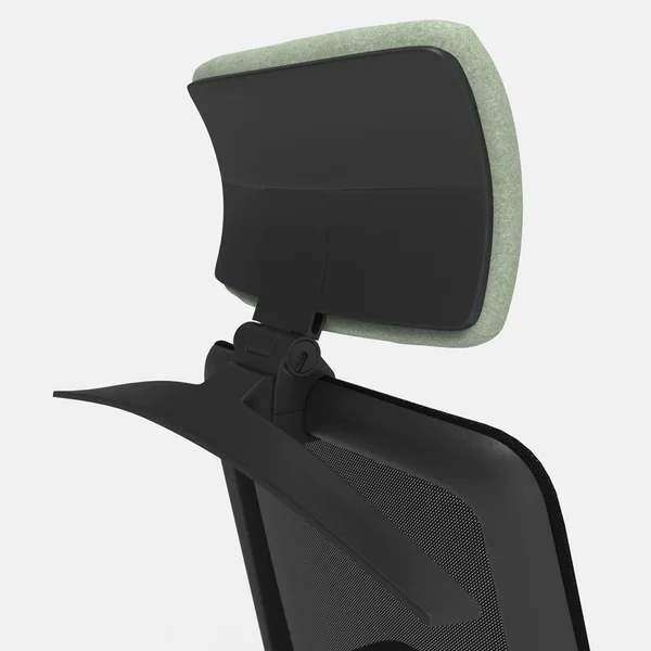 Siège de bureau en tissu coque noire Holly