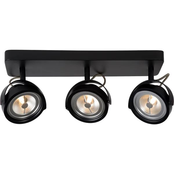 Spot industriel orientable en aluminium 3 spots Tino