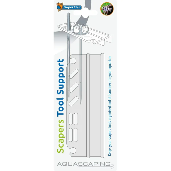 Support pour outil d'aquarium coloris transparent SuperFish Scapers Tool Support