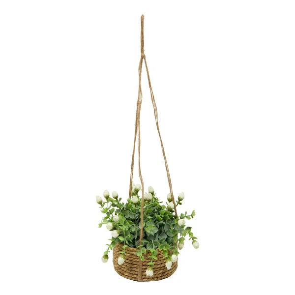 SUSPENSION DE ROSES ARTIFICIELLES MUSA H.42CM