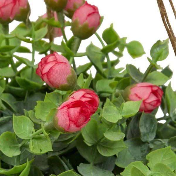 SUSPENSION DE ROSES ARTIFICIELLES MUSA H.42CM