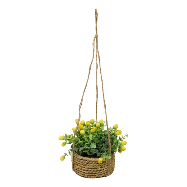 SUSPENSION DE ROSES ARTIFICIELLES MUSA H.42CM