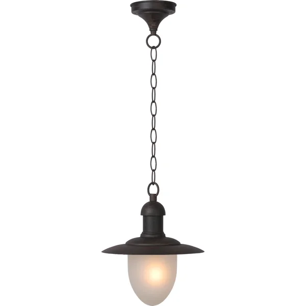 Suspension vintage lanterne en métal Faen