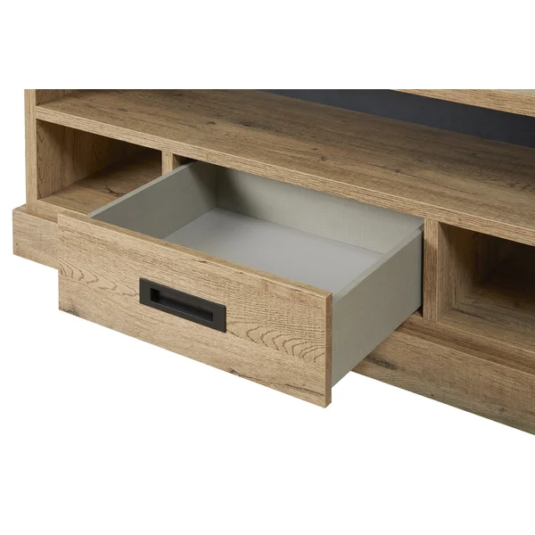 Table basse style rustique coloris chêne Perrine