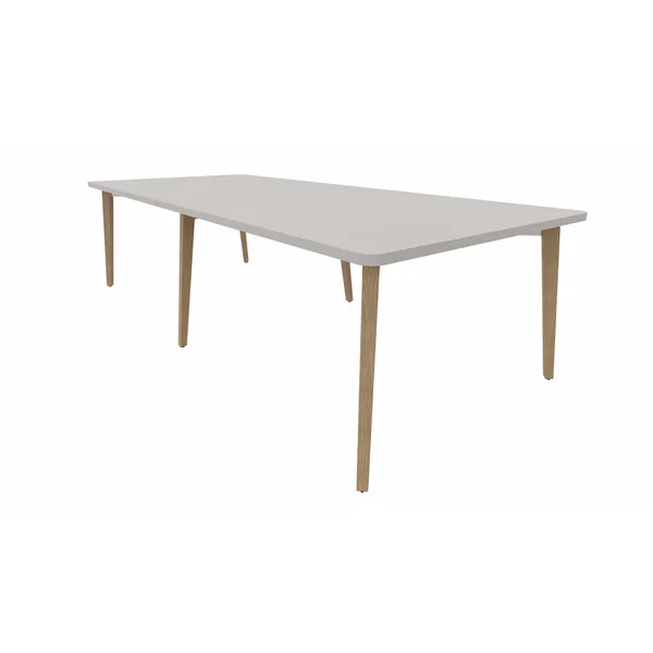 Table de réunion 280x120 cm avec piétement massif Oviedo