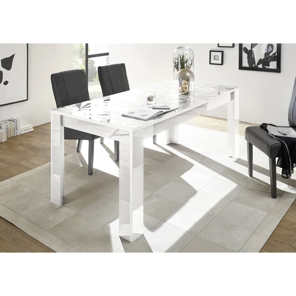 Table de salle à manger design laqué Andreasse