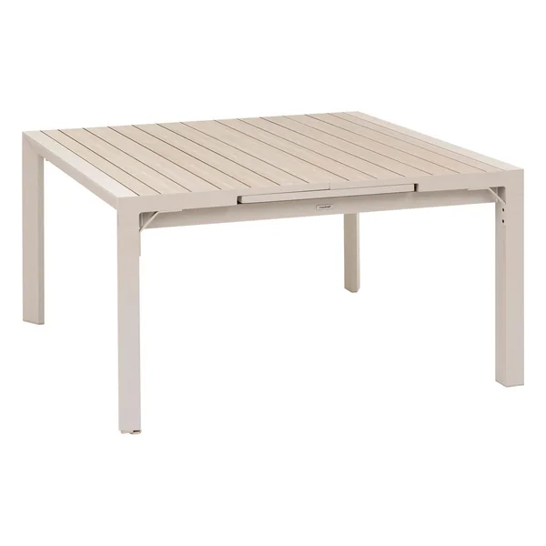 TABLE EVASION RALLONGE AUTOMATIQUE CARREE LIN 10 PLACES