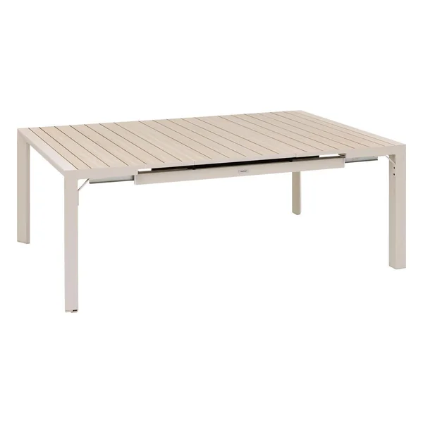 TABLE EVASION RALLONGE AUTOMATIQUE CARREE LIN 10 PLACES