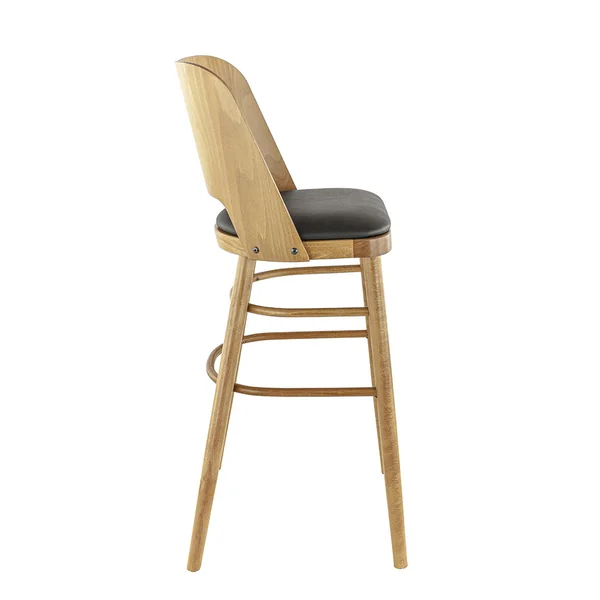 Tabouret de bistrot hêtre et simili Bucarest